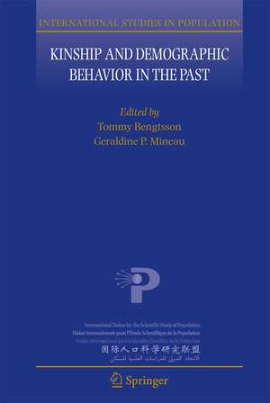 Kinship and Demographic Behavior in the Past de Tommy Bengtsson