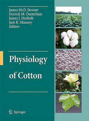 Physiology of Cotton de James McD. Stewart