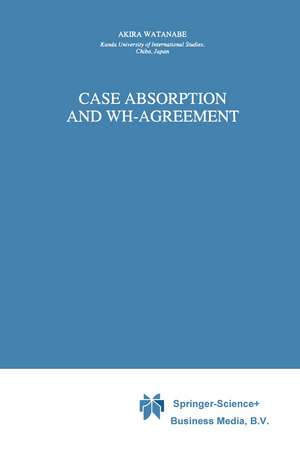Case Absorption and WH-Agreement de A. Watanabe