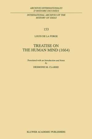 Treatise on the Human Mind (1666) de Louis de la Forge