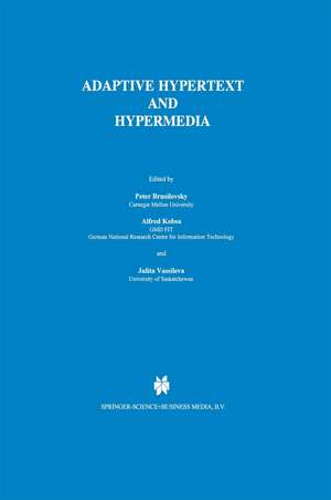 Adaptive Hypertext and Hypermedia de Peter Brusilovsky