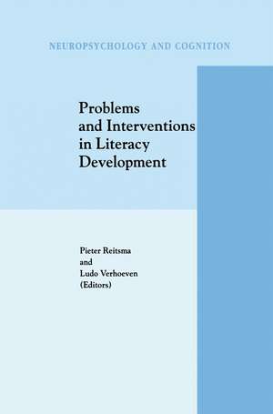 Problems and Interventions in Literacy Development de P. Reitsma