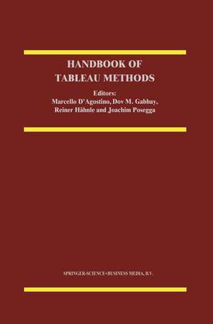 Handbook of Tableau Methods de M. D'Agostino