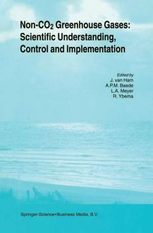 Non-CO2 Greenhouse Gases: Scientific Understanding, Control and Implementation: Proceedings of the Second International Symposium, Noordwijkerhout, The Netherlands, 8–10 September 1999 de J. van Ham