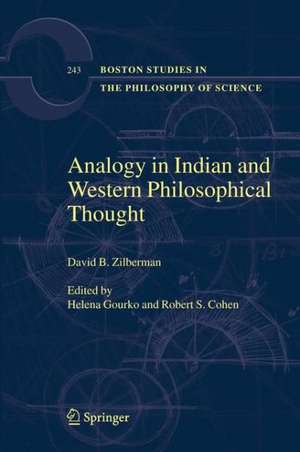 Analogy in Indian and Western Philosophical Thought de David B. Zilberman