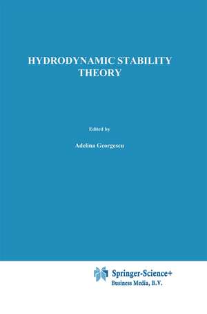 Hydrodynamic stability theory de A. Georgescu