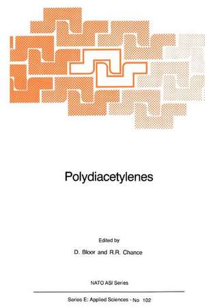 Polydiacetylenes: Synthesis, Structure and Electronic Properties de D. Bloor