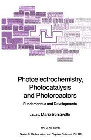 Photoelectrochemistry, Photocatalysis and Photoreactors Fundamentals and Developments de Mario Schiavello