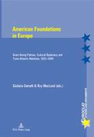 American Foundations in Europe de Giuliana Gemelli