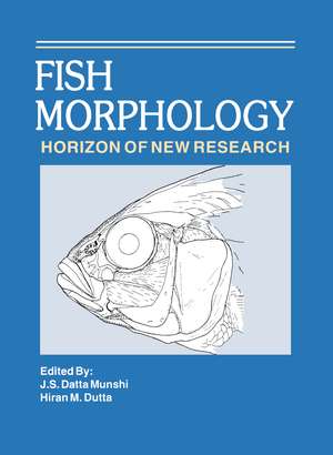 Fish Morphology de Hiran M. Dutta