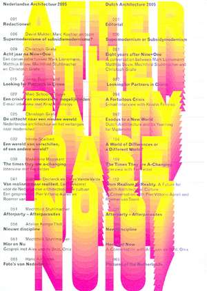 Oase 67: Dutch Architecture 2005 de Mechtild Stuhlmacher