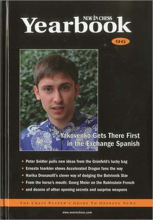 New in Chess Yearbook: The Chess Player's Guide to Opening News de Genna Sosonko