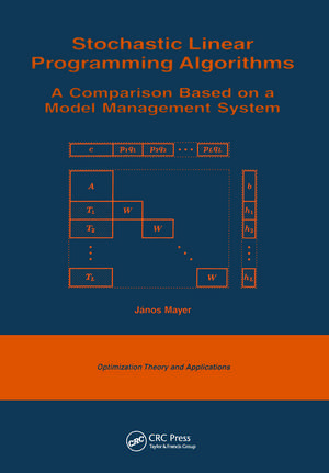 Stochastic Linear Programming Algorithms: A Comparison Based on a Model Management System de Janos Mayer