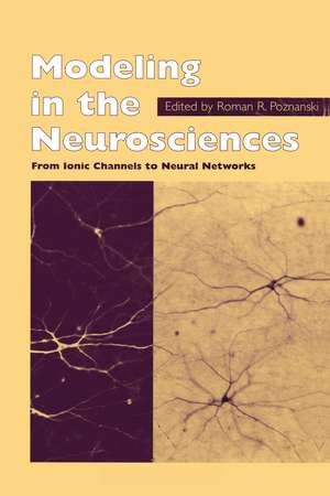 Modeling in the Neurosciences: From Ionic Channels to Neural Networks de R.R. Poznanski