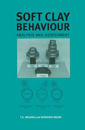 Soft Clay Behaviour Analysis and Assessment de T.S. Nagaraj