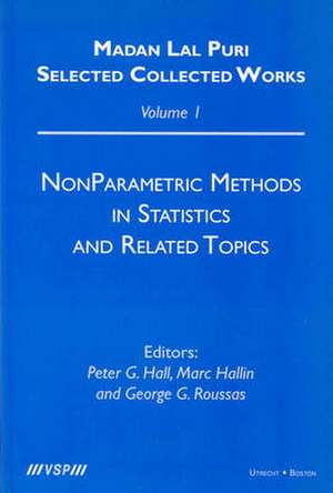 Nonparametric Methods in Statistics and Related Topics de Madan Lal Puri