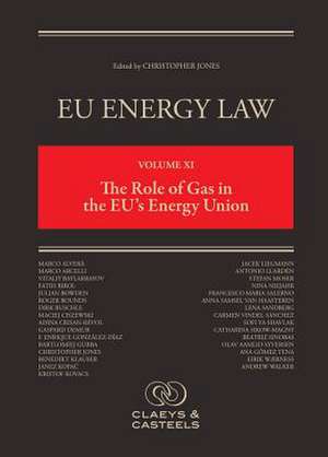 EU Energy Law Volume XI: The Role of Gas in the EU′s Energy Union de Christopher Jones