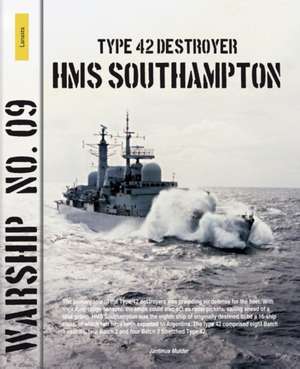 Type 42 destroyer Southampton de Jantinus Mulder