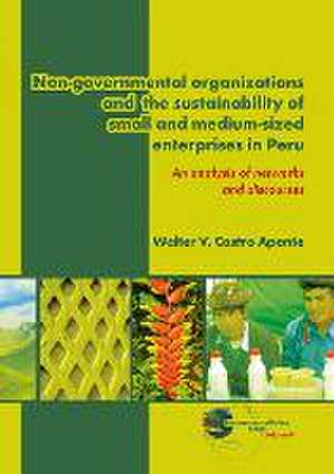 Non-governmental organizations and the sustainability of small and medium-sized enterprises in Peru: An analysis of networks and discourses de Walter V. Castro Aponte