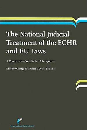 The National Judicial Treatment of the ECHR and EU Laws: A Comparative Constitutional Perspective de Giuseppe Martinico