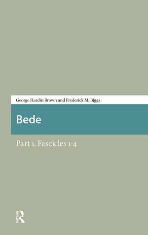 Bede: Part 1, Fascicles 1-4 de George Brown
