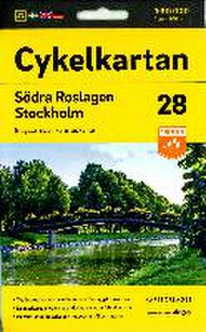 Cykelkartan Blad 28 S:a Roslagen/Stockholm