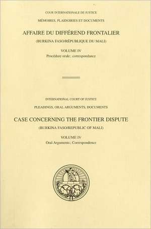 Case Concerning the Frontier Dispute (Burkina Faso/Republic of Mali): Agreement; Special Agreement; Memorial of Burkina Faso and Annexes to the Memori de United Nations