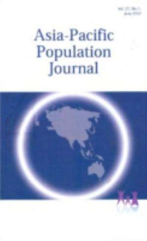 Asia-Pacific Population Journal 2012 de United Nations