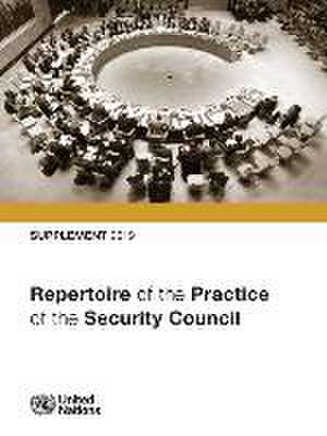 Repertoire of the Practice of the Security Council de United Nations Publications