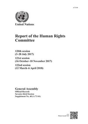 Report of the Human Rights Committee de United Nations Publications