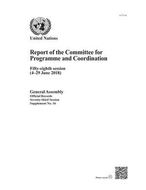 Report of the Committee for Programme and Coordination de United Nations Publications