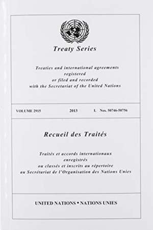 Treaty Series 2915 de United Nations Publications