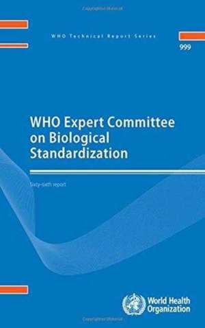 Who Expert Committee on Biological Standardization de World Health Organization