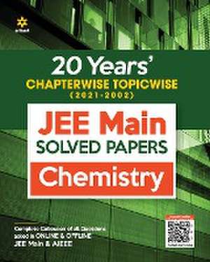 JEE Main Chapterwise Chemistry de Arihant Experts