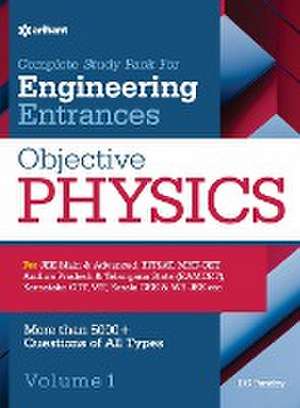 Objective Physics Vol 1 For Engineering Entrances de D C Pandey