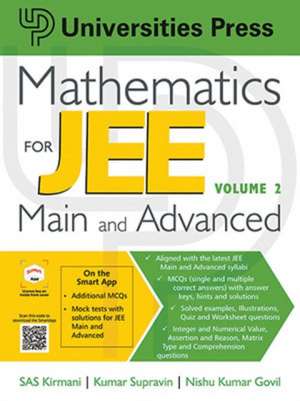 Mathematics for JEE Main and Advanced de Kumar Supravin