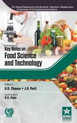 Key Notes on Food Science and Technology de U. D. Chavan J. V. Patil