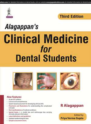 Alagappan's Clinical Medicine for Dental Students de Priya Verma Gupta