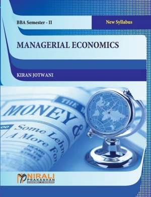 Managerial Economics de Kiran Jotwani