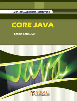 Core Java de Rasika Rahalkar