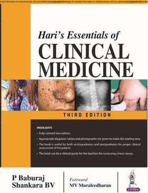 Hari's Essentials of Clinical Medicine de P Baburaj