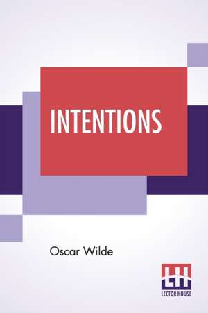 Intentions de Oscar Wilde