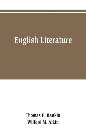 English literature de Thomas E. Rankin