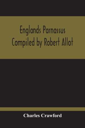 Englands Parnassus de Charles Crawford