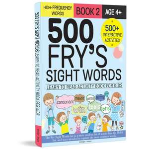 500 Fry's Sight Words de Wonder House Books