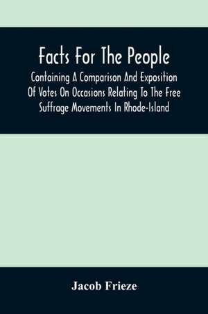 Facts For The People de Jacob Frieze