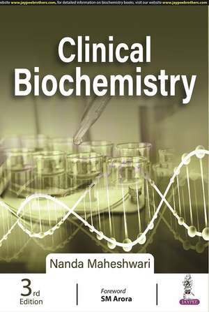 Clinical Biochemistry de Nanda Maheshwari