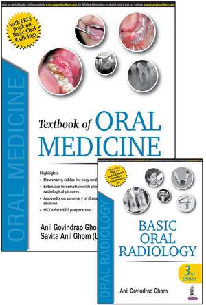 Textbook of Oral Medicine: (With Free Book on Basic Oral Radiology) de Anil Govindrao Ghom