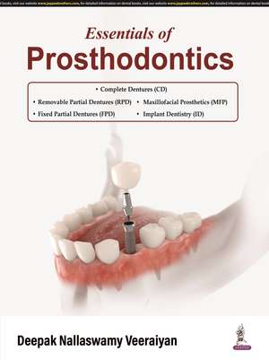 Essentials of Prosthodontics de Deepak Nallaswamy Veeraiyan