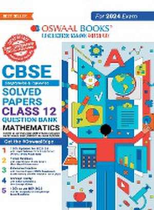 Oswaal CBSE Class 12 Mathematics Question Bank 2023-24 Book de Oswaal Editorial Board